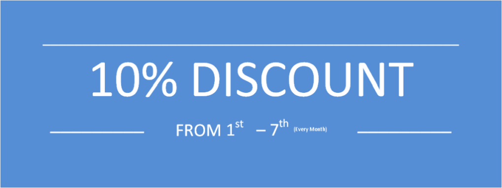 weekly discount